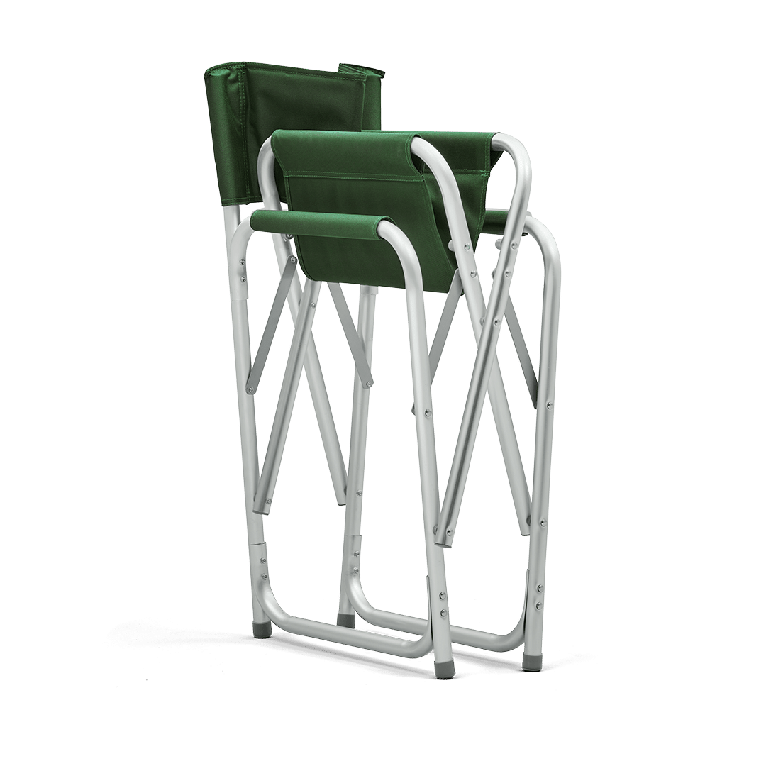 Green Directors Chair Folded